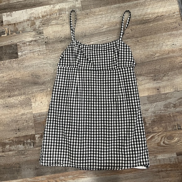 GINGHAM MINI DRESS - Urban outfitters - Picture 1 of 4